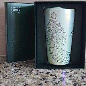 Starbucks 50th Anniversary Mermaid Travel Mug/Cup New in Box!!!